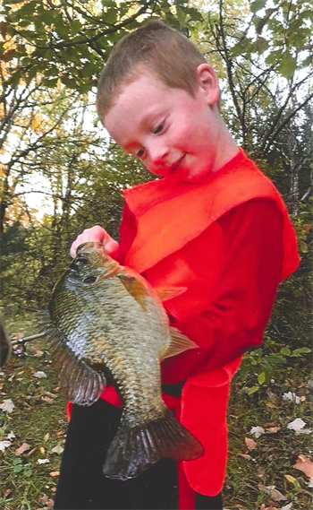 ELIJAH PARRETT's Redear Sunfish 12.8inch, 10-19-18