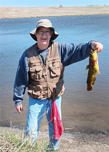 MARK MILLER's Yellow Bullhead 16.5inch, 04-12-24