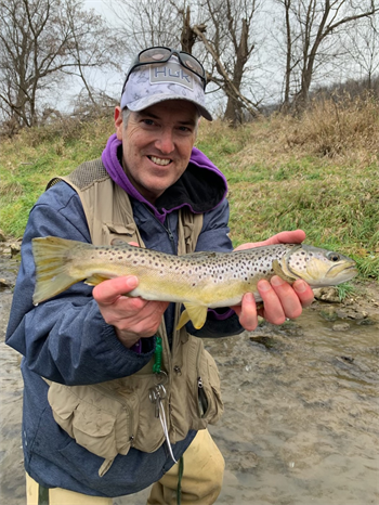 JOHN RUDEN's Brown Trout 18inch, 11-16-24