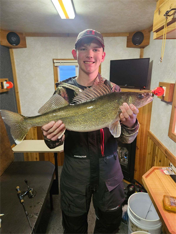 BRIGHAM SIEVERT's Walleye 26inch, 01-13-25