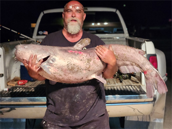 Jason Rhea's Blue Catfish 53inch, 07-01-25