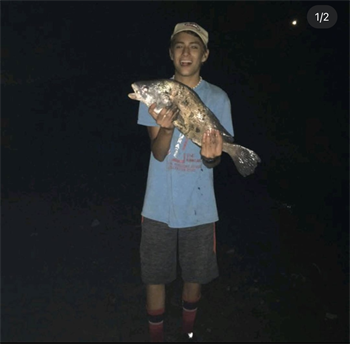 Julian Moore's Freshwater Drum 28inch, 07-01-25