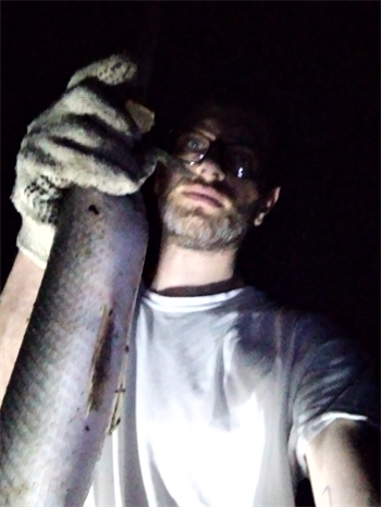 SHAUN GRAF's Shortnose gar 26inch, 09-17-25