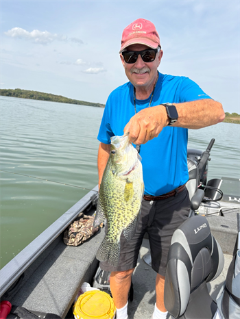 KENNETH HERRING's Black Crappie 15.75inch, 09-30-25
