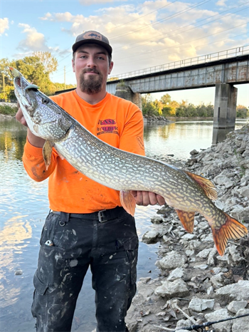 AIDEN MARTIN's Northern Pike 35.75inch, 09-24-25