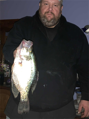 JOE WOODWARD's Black Crappie 15inch, 10-06-25