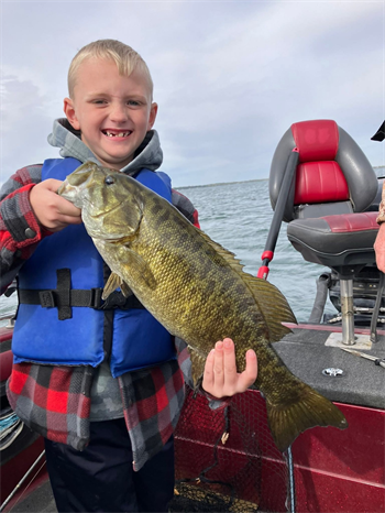 Owen Wright's Smallmouth Bass 20.25inch, 10-12-25