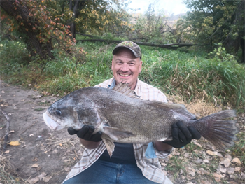 Brian Schlief's Freshwater Drum 28inch, 10-14-25