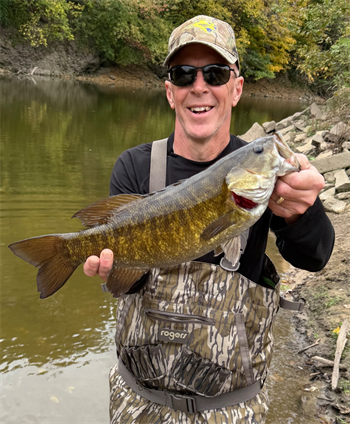 JIM BYERS's Smallmouth Bass 20inch, 10-20-25