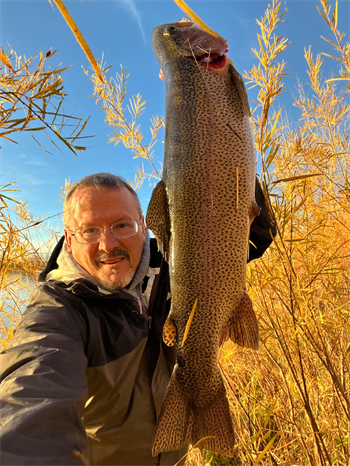 SCOTT BRAUSE's Rainbow Trout 23inch, 11-03-25