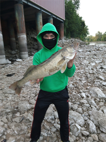 Benjamin Stong's Walleye 27inch, 11-09-25