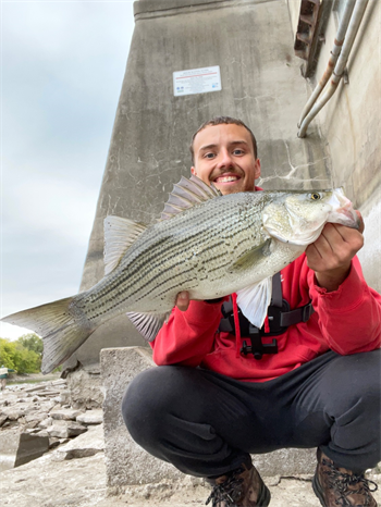Eric Freuler's Wiper (Hybrid Striped Bass) 24inch, 11-23-25