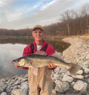 Erich Kretzinger's Walleye 28.5inch