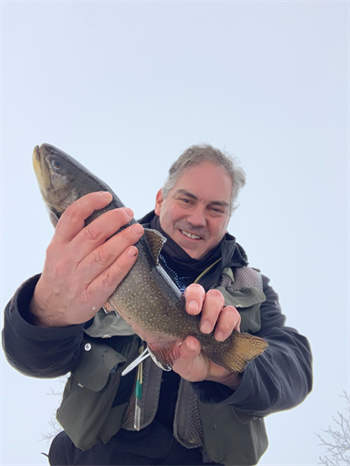 TODD RUDEN's Brook Trout 15inch, 12-09-25