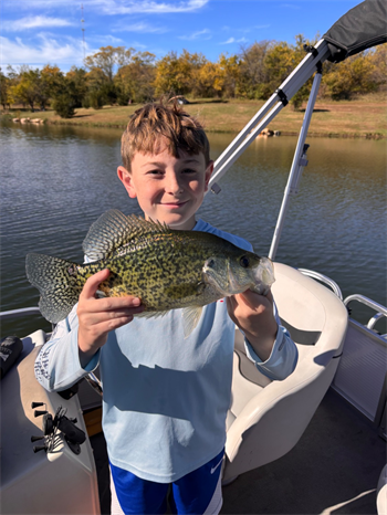 Logan Levi's White Crappie 15inch, 10-18-25