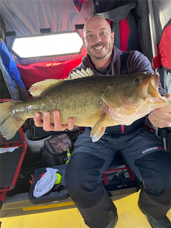 JOHN TEBOCKHORST's Largemouth Bass 21inch, 12-21-25