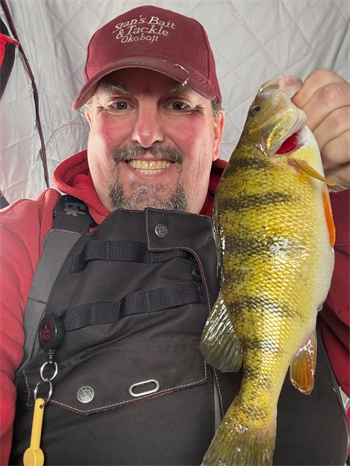 RICHARD DUBLINSKE's Yellow Perch 12.25inch, 01-06-26