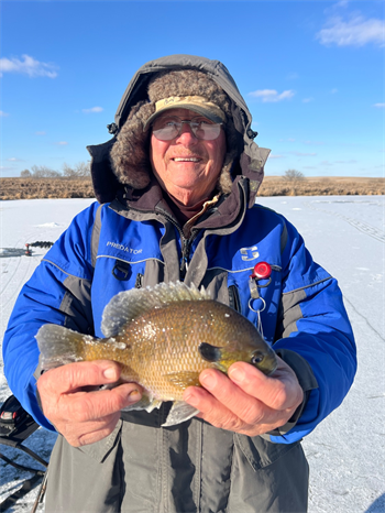 RANDY BUCKLAND's Bluegill 10inch, 01-25-26
