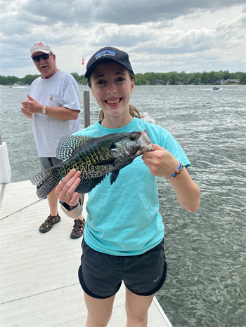 HOPE JOHNSON's White Crappie 14inch, 02-07-26