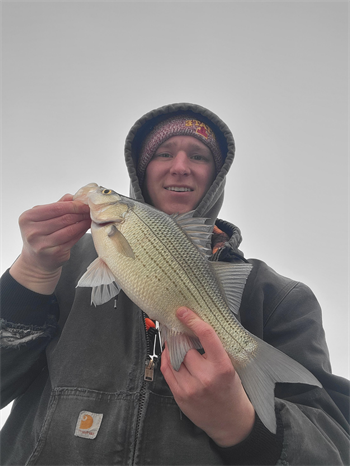 CODY GIBBS's White Bass 17inch, 02-01-26