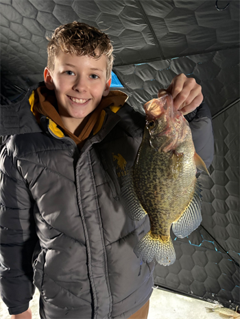 Malak Bergman's Black Crappie 14.5inch