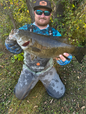 DEREK WILKINS's Smallmouth Bass 20inch, 10-10-25
