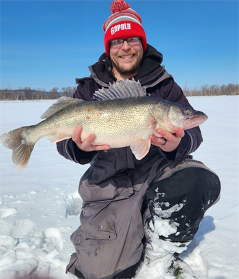 JEREMY HOFLAND's Walleye 27inch, 02-21-26