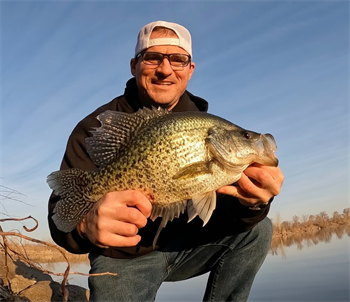 Toby Franks's White Crappie 16.5inch