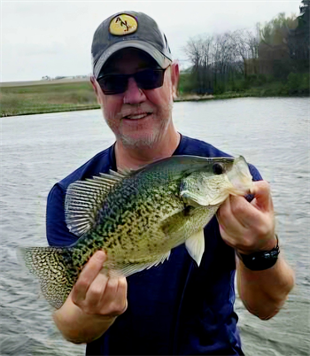 DANIEL KNIGHT's Black Crappie 14.5inch