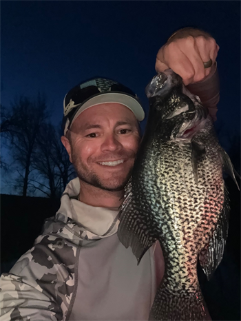 MERRITT GROH's Black Crappie 14.25inch