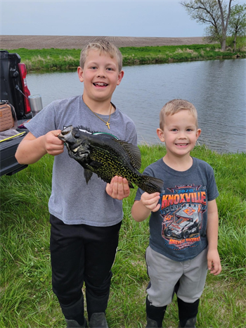 Samuel Ross's Black Crappie 14.5inch, 04-26-26