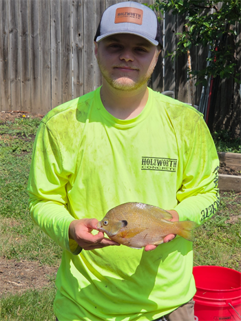 ZACHARY PARSON's Bluegill 10inch, 05-16-26