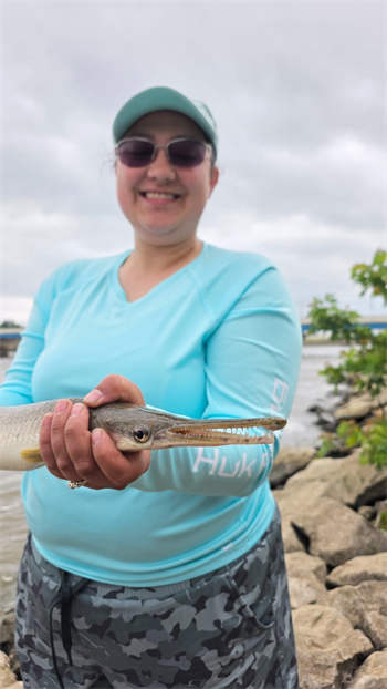 TEAGAN ROBERTS's Shortnose gar 29inch, 05-23-26