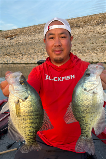 ADAM LOREN's White Crappie 14inch, 05-28-26
