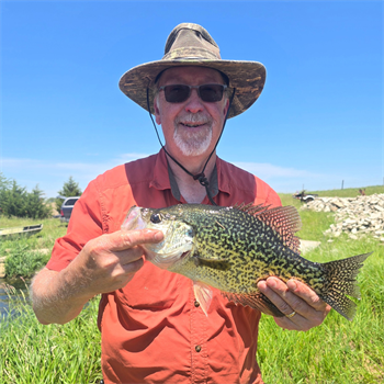 DOUGLAS FARRELL's Black Crappie 15inch, 05-26-26