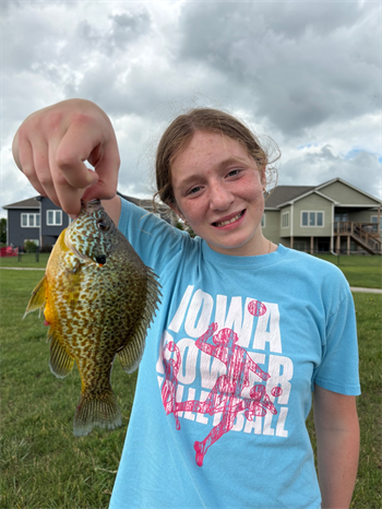 Sara Vonnahme's Pumpkinseed 9inch, 06-07-26