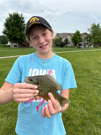 Sara Vonnahme's Pumpkinseed 9inch, 06-07-26