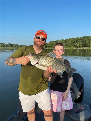 HEATH HOSPODARSKY's Wiper (Hybrid Striped Bass) 27inch, 06-09-26