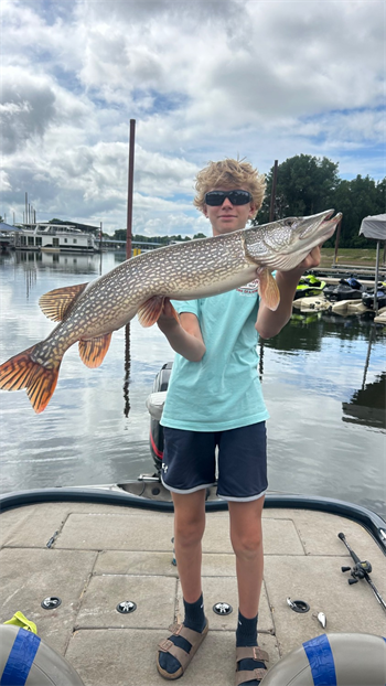 Asher Horstman's Northern Pike 36inch, 06-10-26