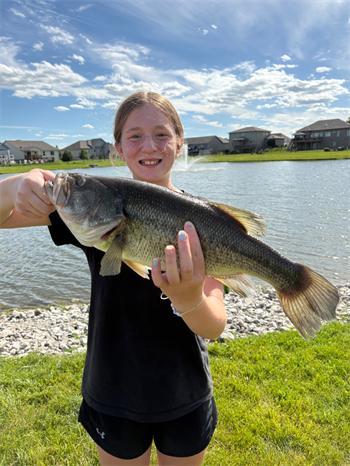 Sara Vonnahme's Largemouth Bass 20inch