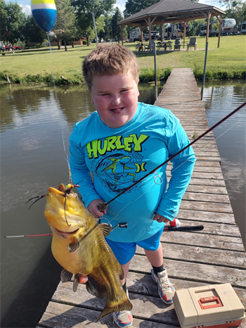 EJ MOLLET's Black Bullhead 17inch, 06-20-26