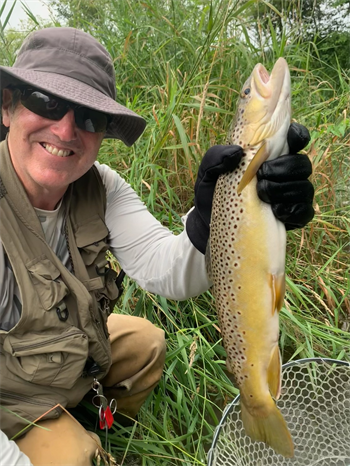 JOHN RUDEN's Brown Trout 18inch, 07-10-26