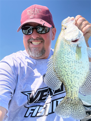 RICHARD DUBLINSKE's Black Crappie 14.18inch, 07-12-26