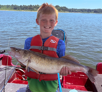 Toby Heckinger's Walleye 27inch, 07-19-26