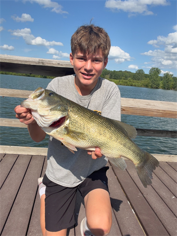 Owen Riepe's Largemouth Bass 21inch, 07-22-26