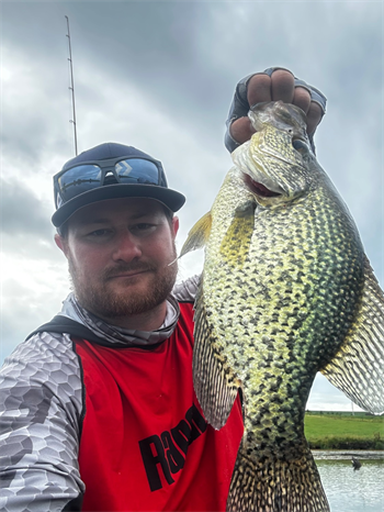 DEREK WILKINS's Black Crappie 14inch, 07-05-26