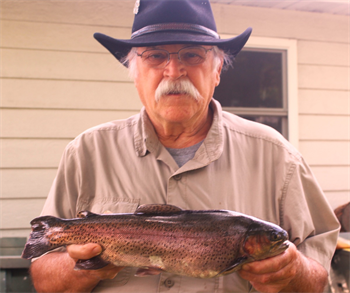 ROGER D VARGASON's Rainbow Trout 18inch, 07-27-26
