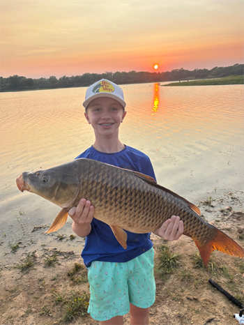 JAMIE FOLAND's Common Carp 33inch, 08-03-26