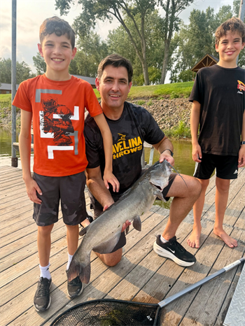 Cruz Petrocchi's Channel Catfish 37inch, 08-09-26