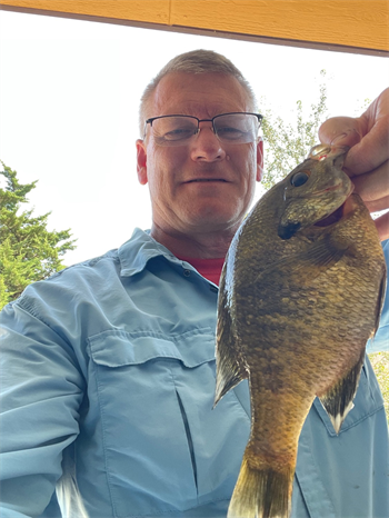 THOMAS KLINGEMANN's Bluegill 10inch, 08-21-26